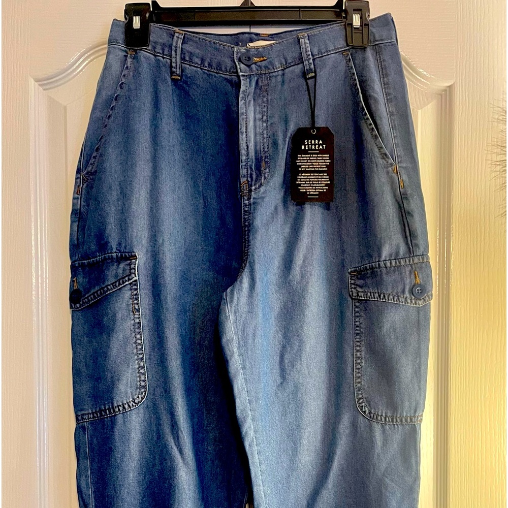 New lightweight denim joggers
